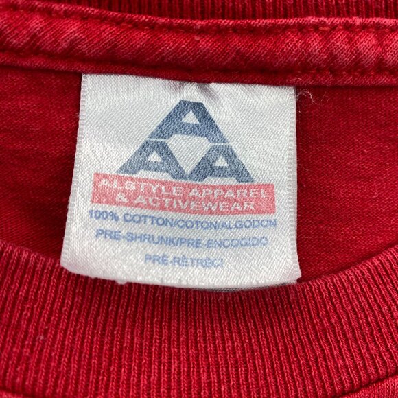 Vintage Che Guevarra T-Shirt Men Extra Large XL Red Viva La Revolution Respected - Picture 4 of 9